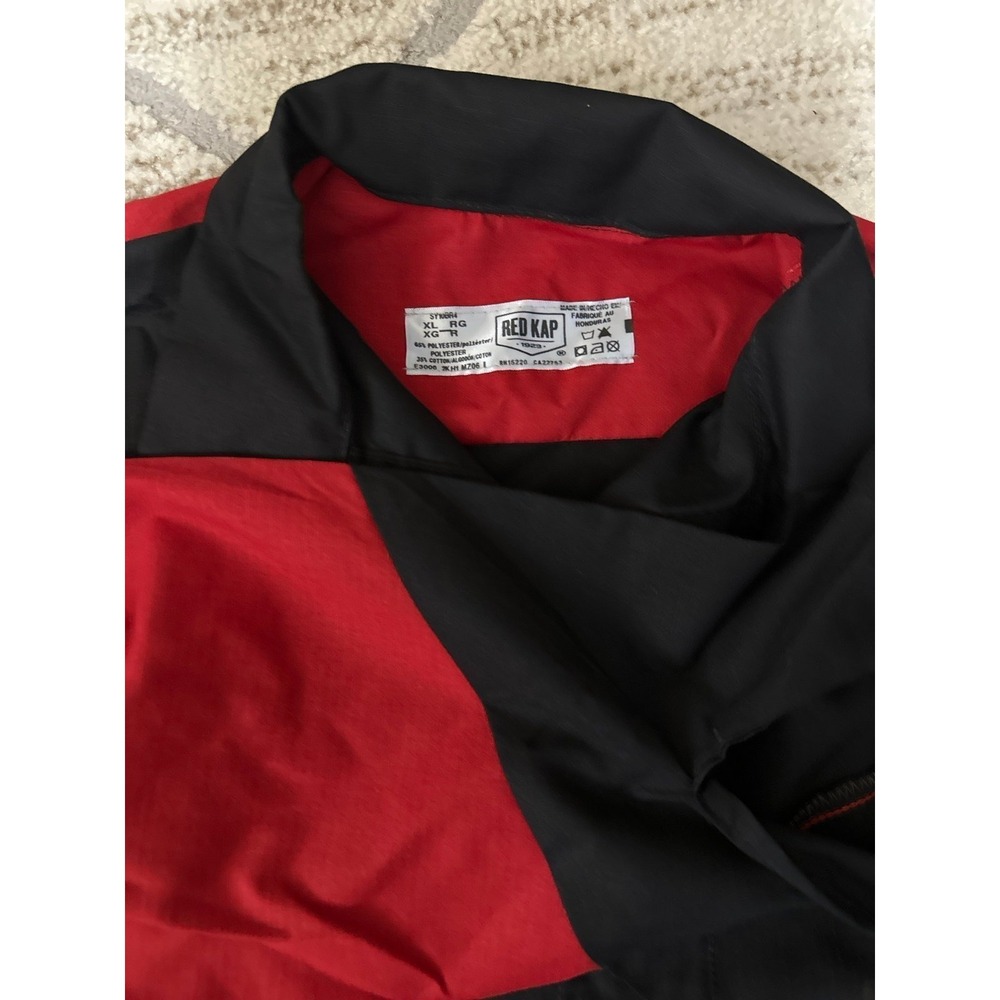 Red Kap Men's Long Sleeve Two-Tone‎ Crew Shirt